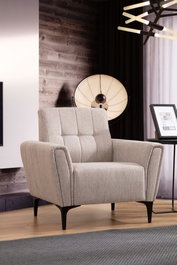 Atelier Del Sofa Hamlet - Sofá de 1 plaza Beige